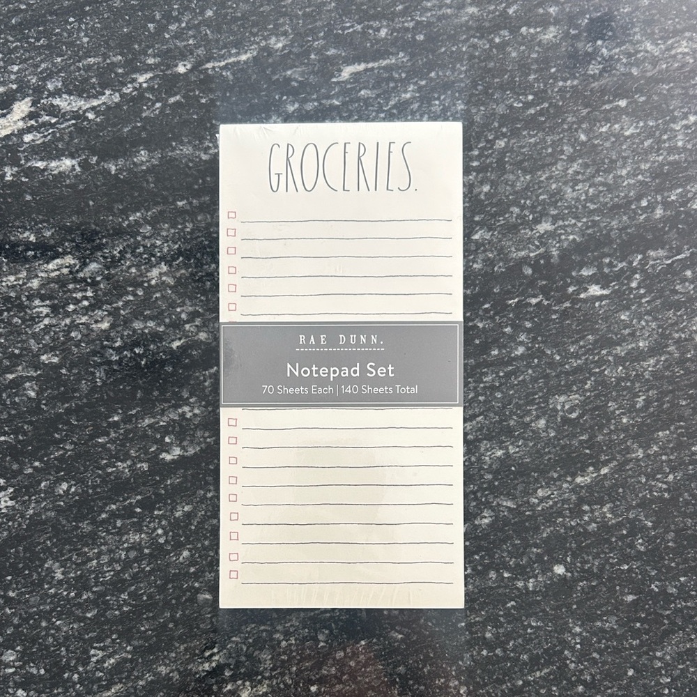 Rae Dunn Notepad Set